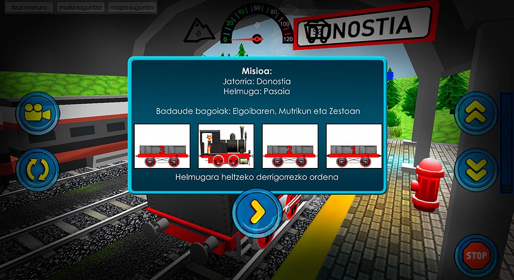 Captura Euskadi Train Trip